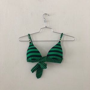 Stella Mccartney Striped Bikini Top, SMALL